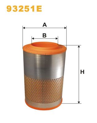 WIX FILTERS Воздушный фильтр 93251E